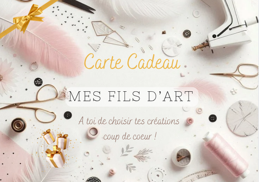 Carte Cadeau Mes Fils d'Art