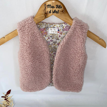 Gilet de Berger Enfant Fait Main