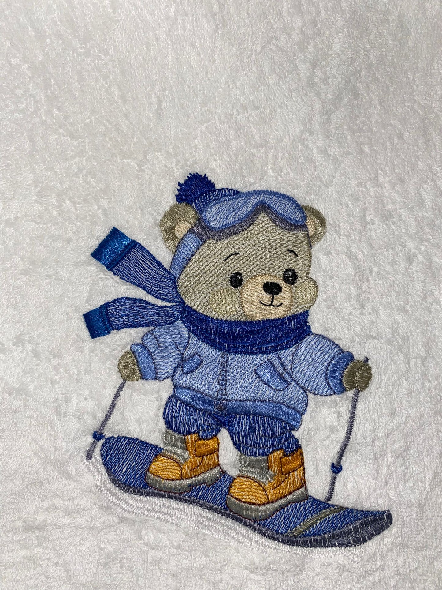 Cape de Bain Enfant Personnalisable avec Prénom Brodé